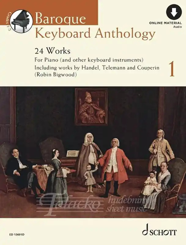 Ihned K Objednání Baroque Keyboard Anthology - 24 Works - Online Audio