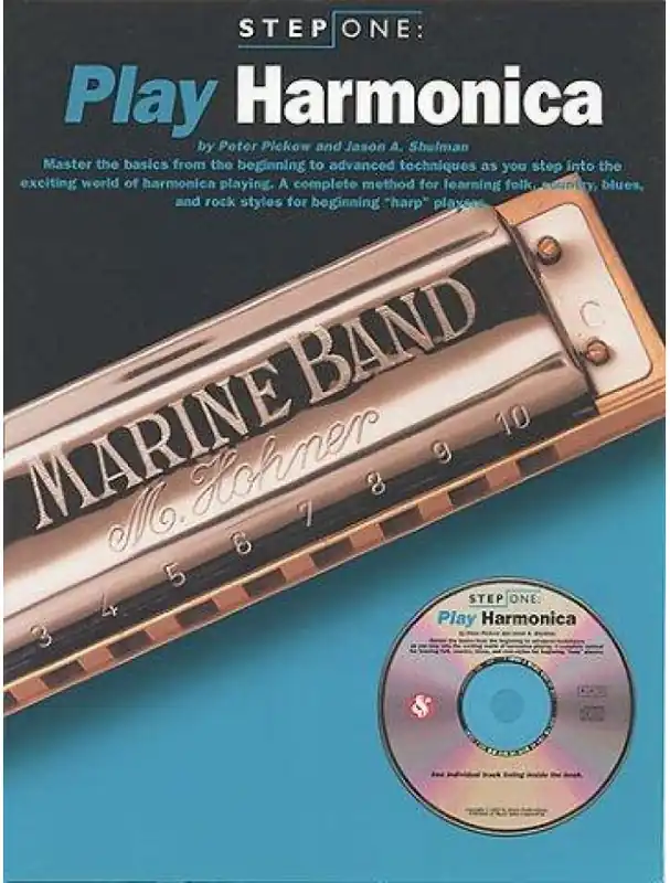 Step One Play Harmonica (noty na harmoniku) (+audio) Speciální Cena