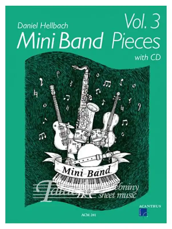 Mini Band Pieces Vol. 3 + CD Víkendová Akce