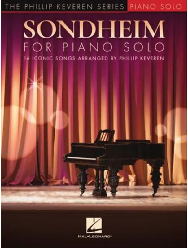 Stephen Sondheim Sondheim for Piano Solo (noty na klavír) Autentický