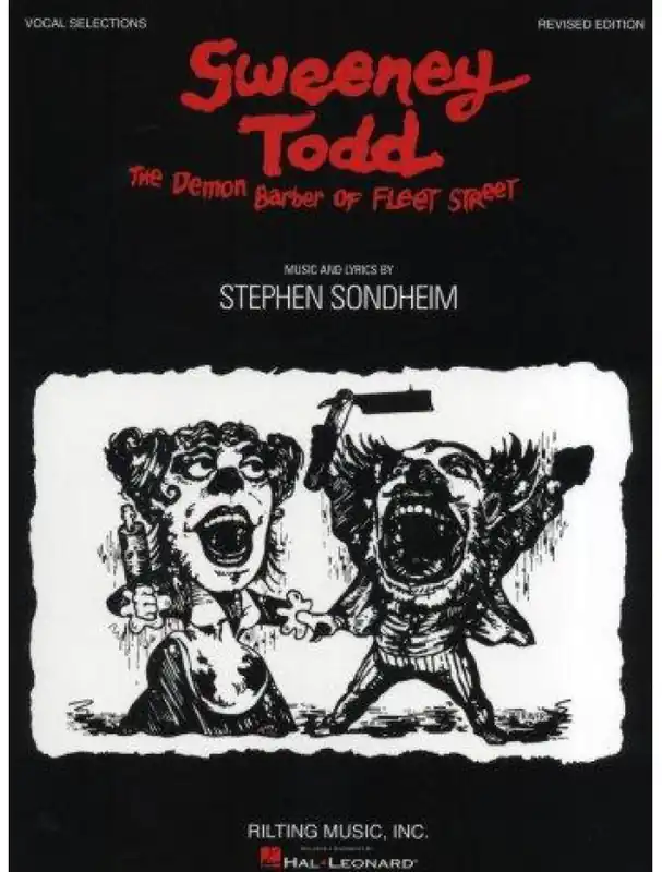 Přímo Od Výrobce Stephen Sondheim Sweeney Todd - Vocal Selections (Revised Edition) (noty, zpěv, klavír)