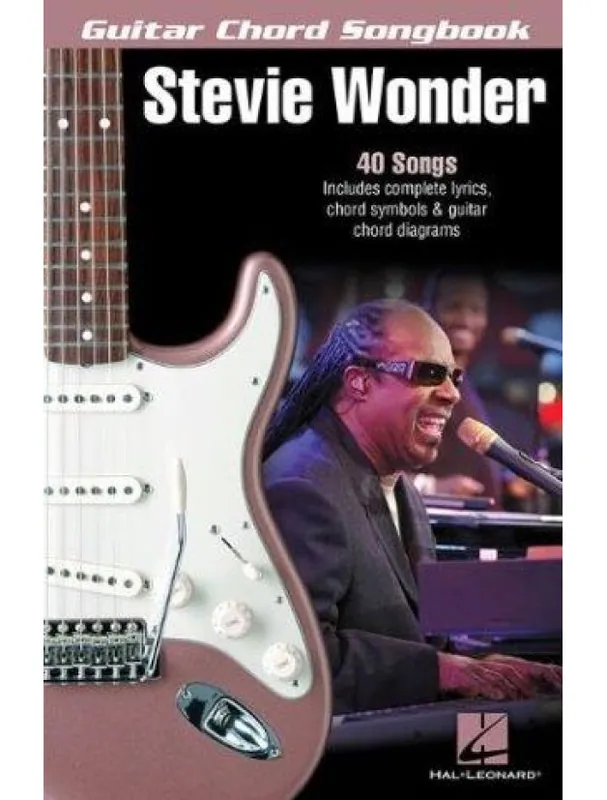 Stevie Wonder Guitar Chord Songbook (akordy na kytaru, texty písní) Nejprodávanější