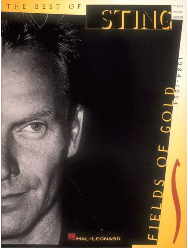 Speciální Cena Sting Fields of Gold (noty na klavír, zpěv, akordy)