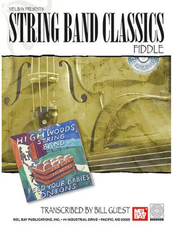 Oblíbený String Band Classics for Fiddle (noty na housle) (+audio)
