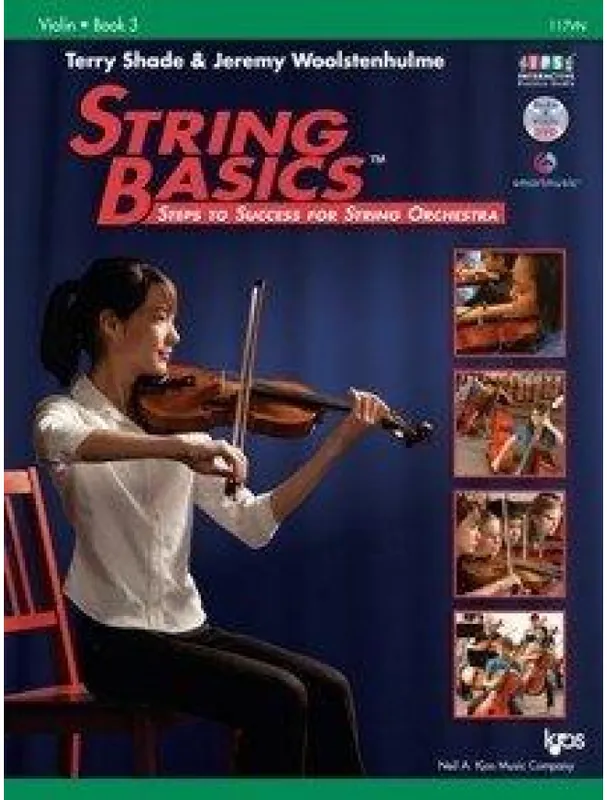 String Basics – Steps To Success For String Orchestra – Book 3 (noty na housle) (+DVD) Levný