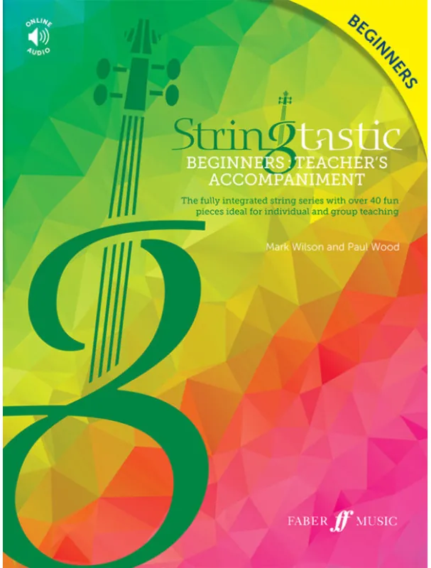 StringTastic Beginners Teacher‘s Accompaniment (noty na klavír) (+audio) Sleva