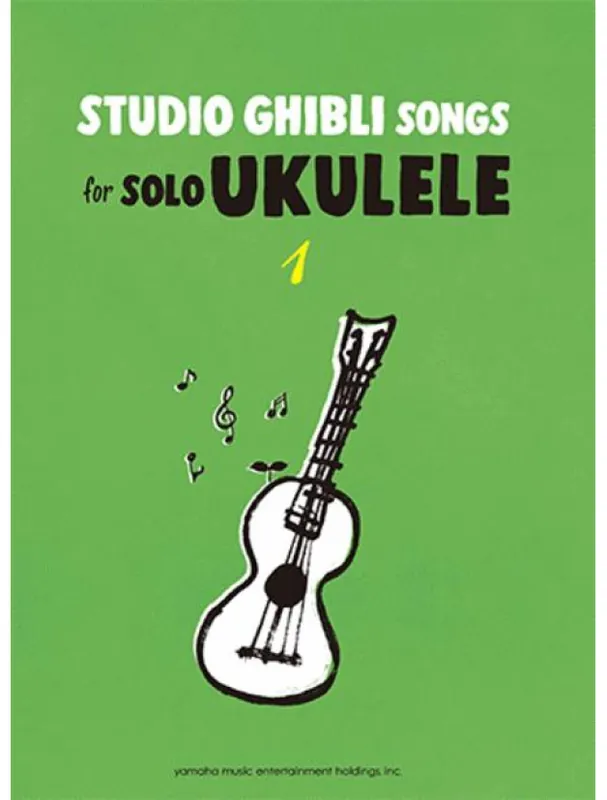 Finální Výprodej Studio Ghibli Songs for Solo Ukulele 1 (noty, tabulatury na ukulele)