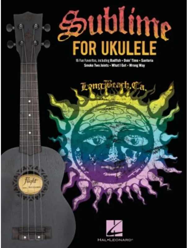 Sublime for Ukulele (noty, melodická linka, akordy) Expresní Doručení