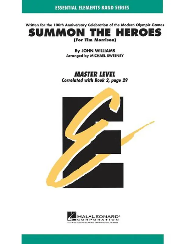 Nejprodávanější Summon the Heroes (noty pro orchestr, party, partitura)