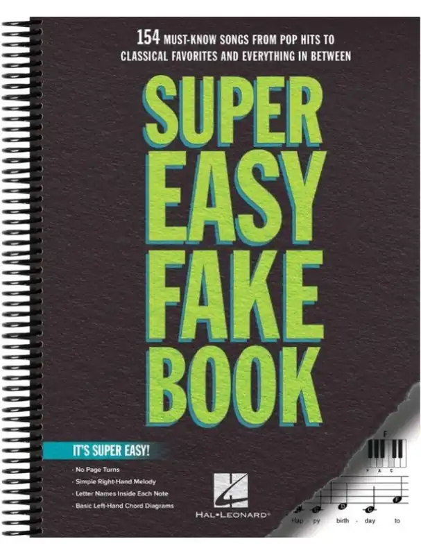 Super Easy Fake Book (noty na super snadný klavír) Super Cena