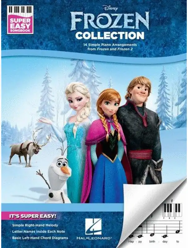 Super Easy Songbook Frozen / Ledové království (noty na super snadný klavír) Nejprodávanější