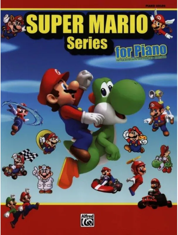 Aktuální Super Mario Series - Intermediate-Advanced Edition (noty na klavír)