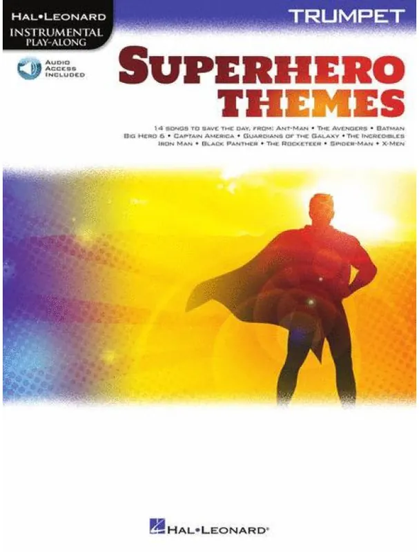 Speciální Cena Superhero Themes (noty na trubku) (+audio)