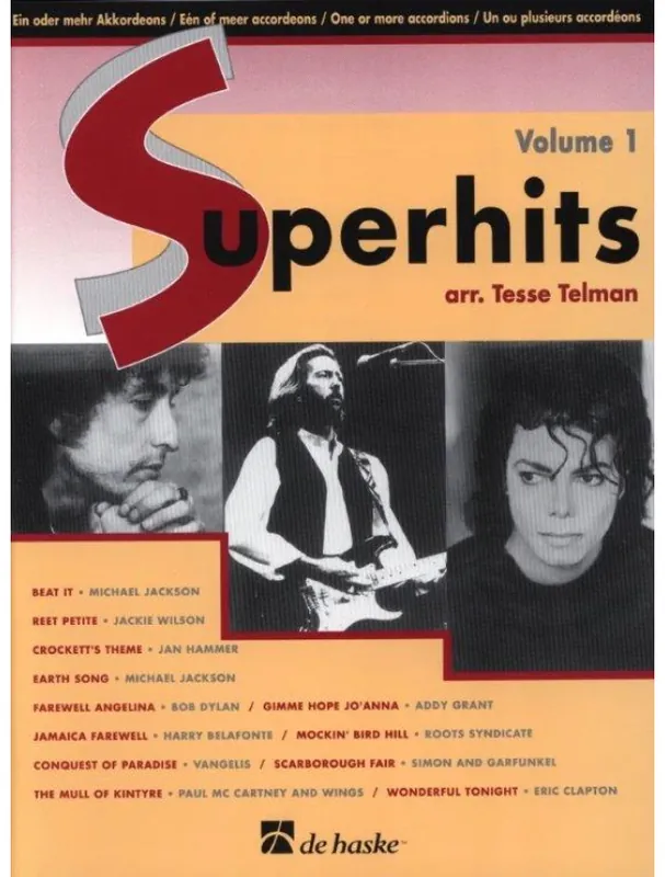 Superhits 1 (noty na akordeon) Výhodná Nabídka