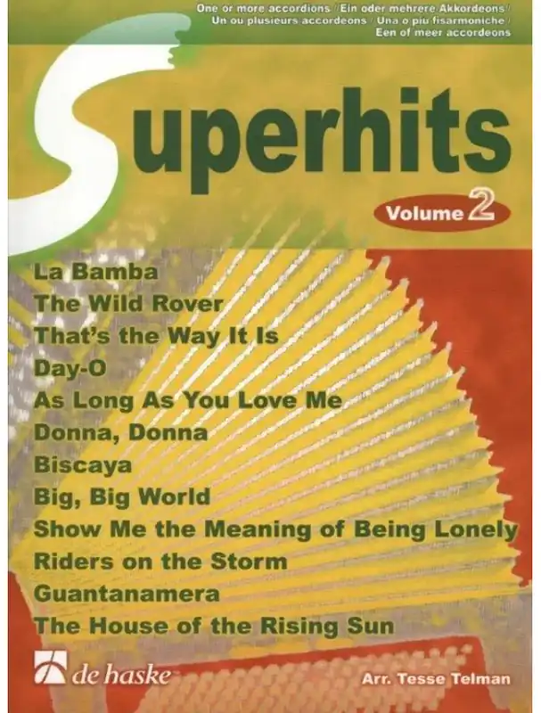 Poslední Šance Superhits 2 (noty na akordeon)