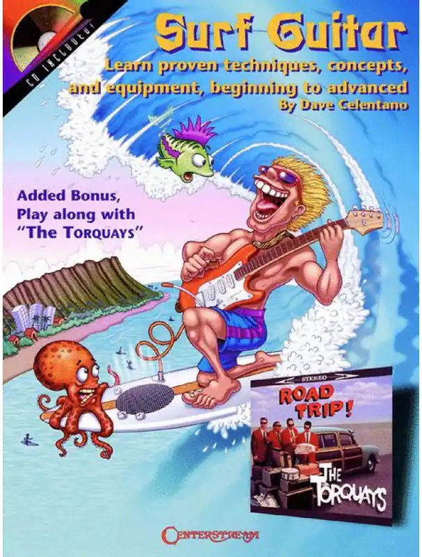 Surf Guitar (noty, tabulatury na kytaru)(+audio) Originální