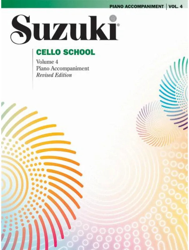 Levný Suzuki Cello School Piano Part, Volume 4 (noty na violoncello, klavír)