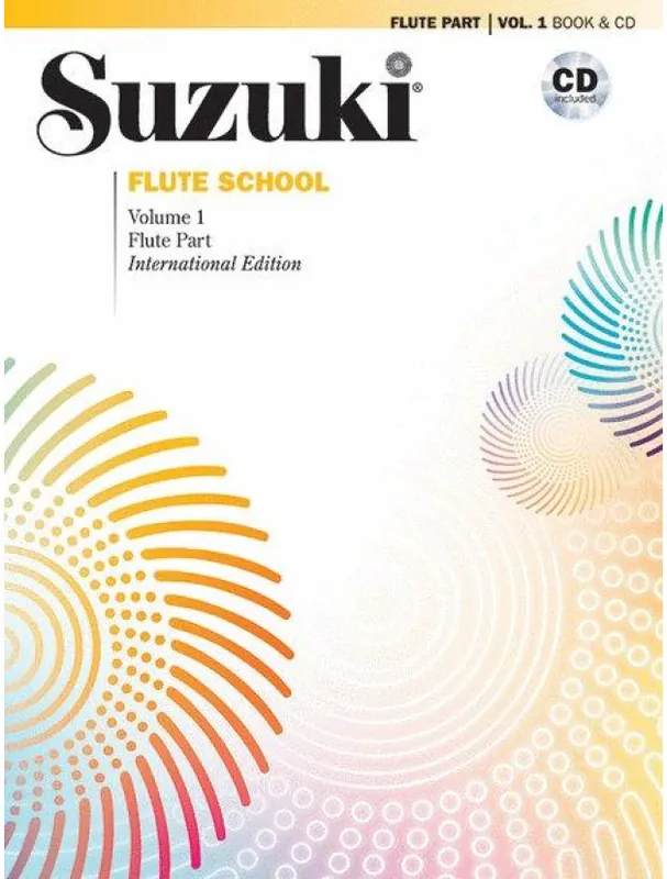 Suzuki Flute School 1 Initial (noty na příčnou flétnu) (+audio) Nová Kolekce