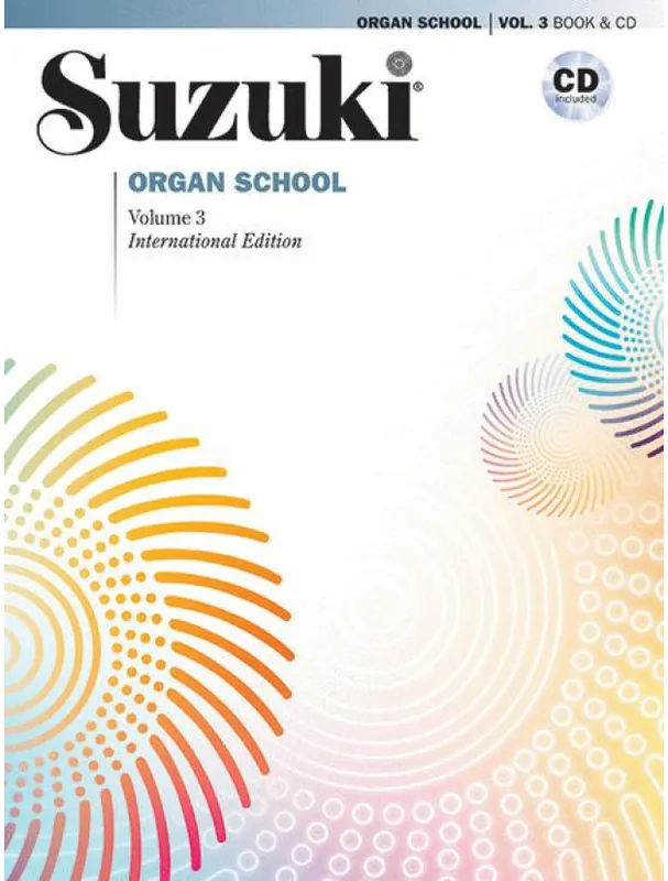 Suzuki Organ School 3 (noty na varhany) (+audio) Horká Nabídka