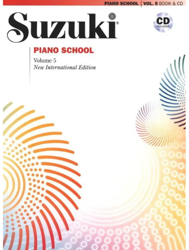 Suzuki Piano School 5 (noty na klavír)(+audio) Finální Výprodej