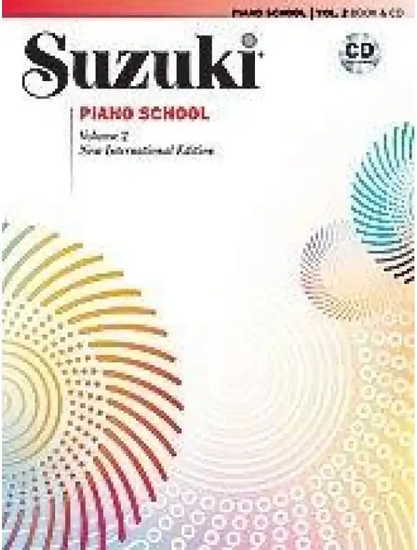 Suzuki Piano School New International Edition - Volume 2 (noty na sólo klavír) (+audio) Nízká Cena