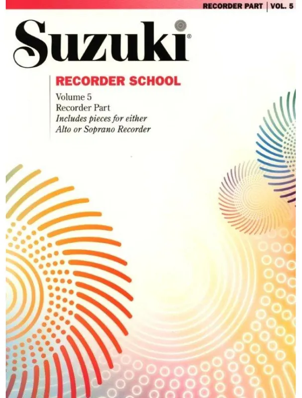 Ihned K Objednání Suzuki Recorder School - 5 Recorder Part (noty na zobcovou flétnu)