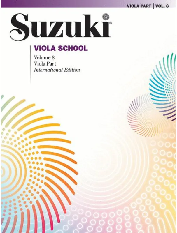 Suzuki Viola School Viola Part Volume 8 (noty na violu) Přímo Od Výrobce