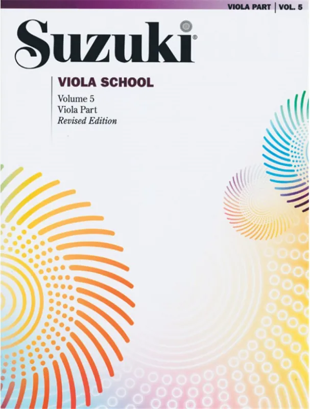 Suzuki Viola School Viola Part, Volume 5 (noty na violu) Přímo Od Výrobce