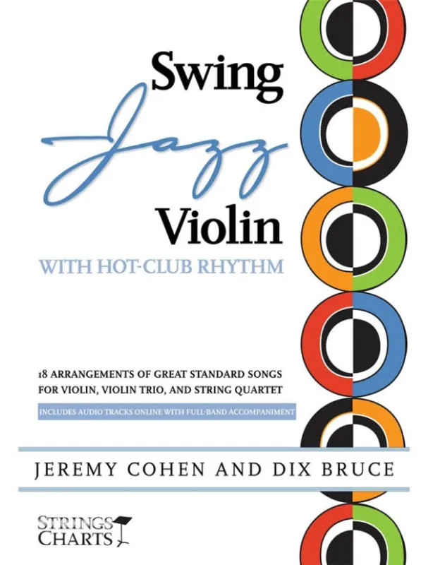 Novinka Swing Jazz Violin with Hot-Club Rhythm (noty na housle) (+audio)