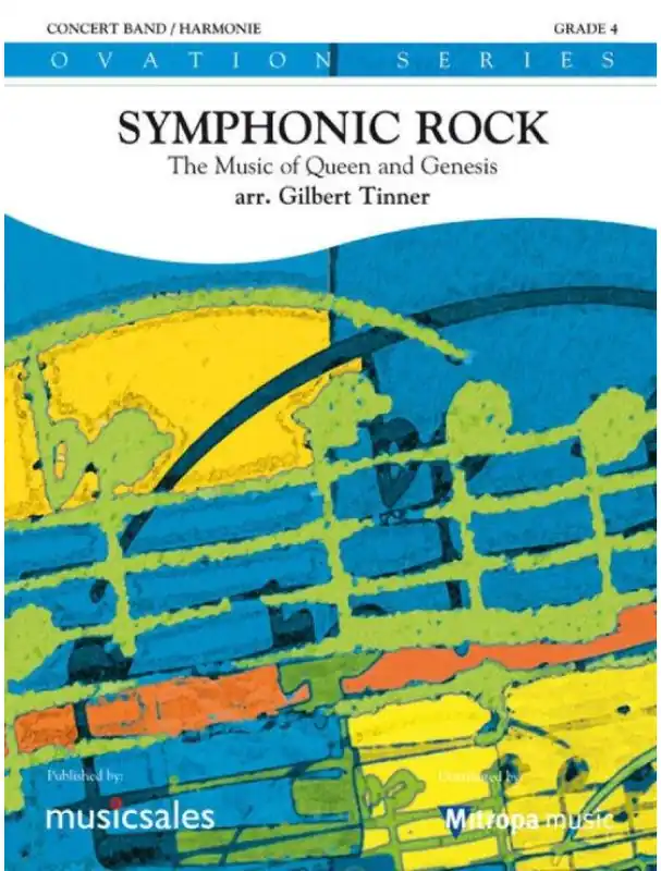 Symphonic Rock Music of Queen and Genesis (noty pro koncertní orchestr, party, partitura) Vysoce Kvalitní