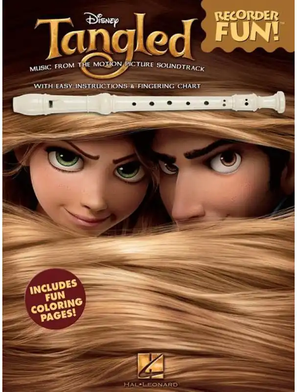 Super Cena Tangled / Na vlásku – Recorder Fun! (noty na zobcovou flétnu)