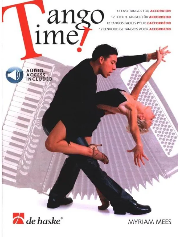 Tango Time! (noty na akordeon)(+audio) Top Prodej