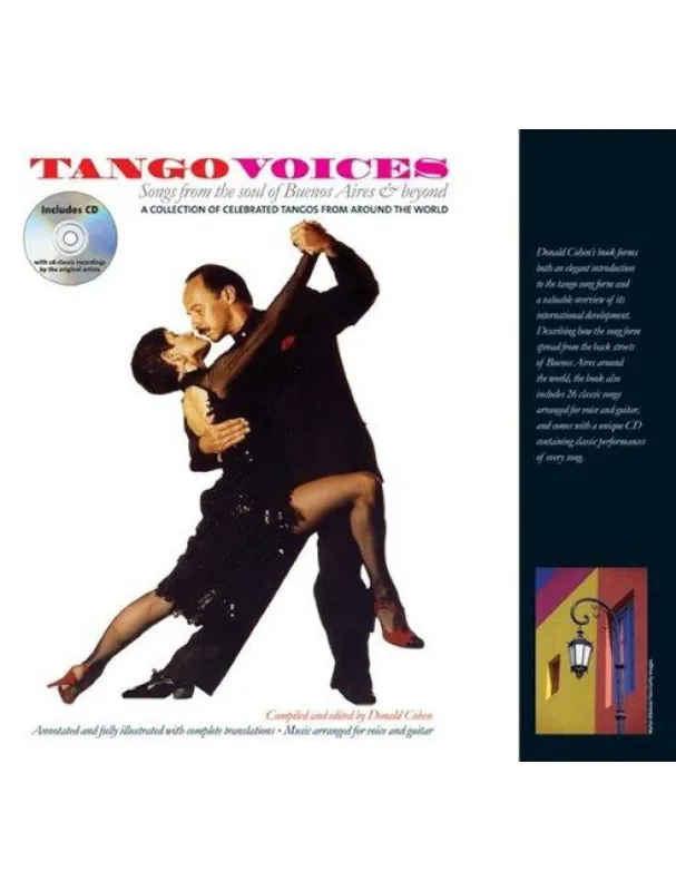 Tango Voices - Songs From The Soul Of Buenos Aires And Beyond (Hardback) (noty, melodická linka, akordy) (+audio) Přímo Od Výrobce