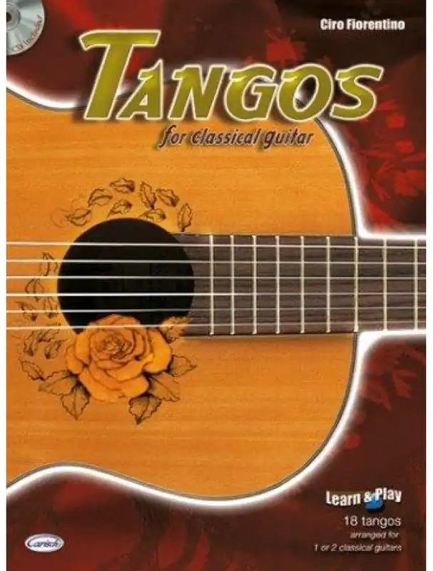 Cenový Hit Tangos for Classical Guitar (noty na kytaru) (+audio)