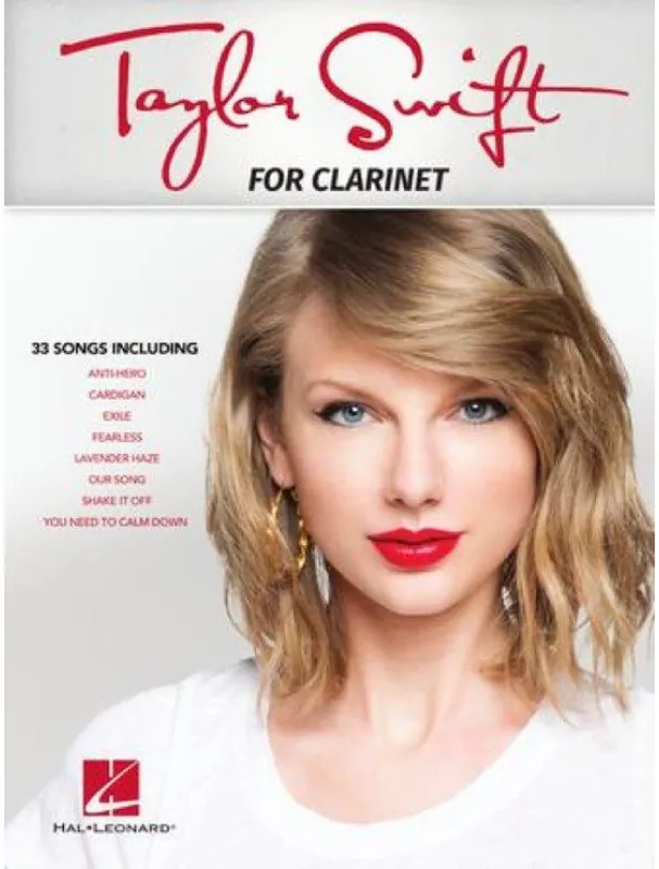 Top Prodej Taylor Swift (noty na klarinet)