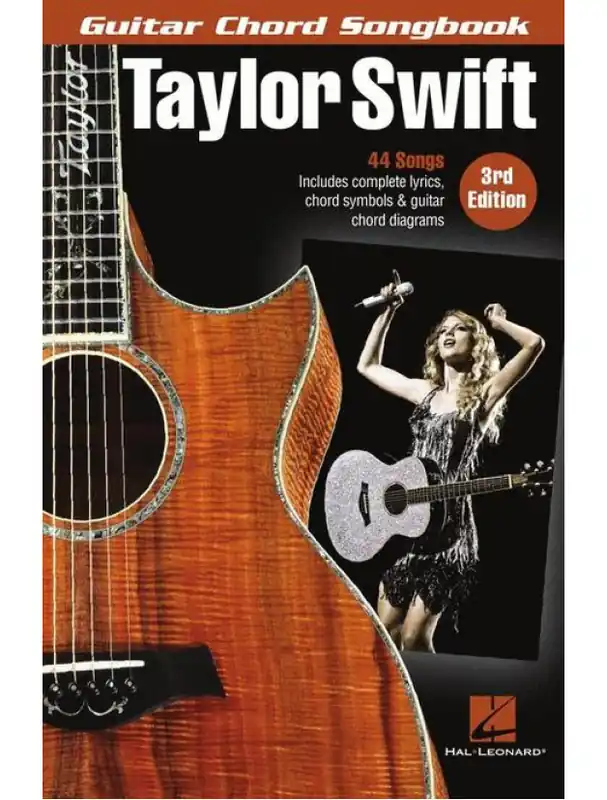 Taylor Swift Guitar Chord Songbook - 3rd Edition (akordy na kytaru, texty písní) Ověřený