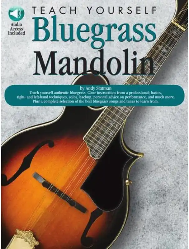 Nízká Cena Teach Yourself Bluegrass Mandolin (tabulatury na mandolínu) (+audio)