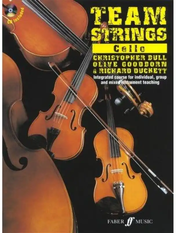Expresní Doručení Team Strings Cello (noty na violoncello) (+audio)