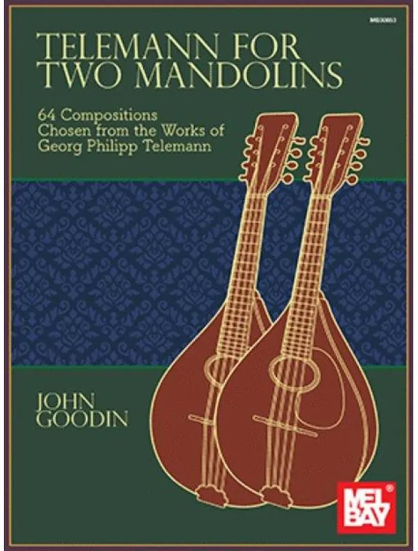 Expresní Doručení Telemann for 2 Mandolins (noty na 2 mandolíny)