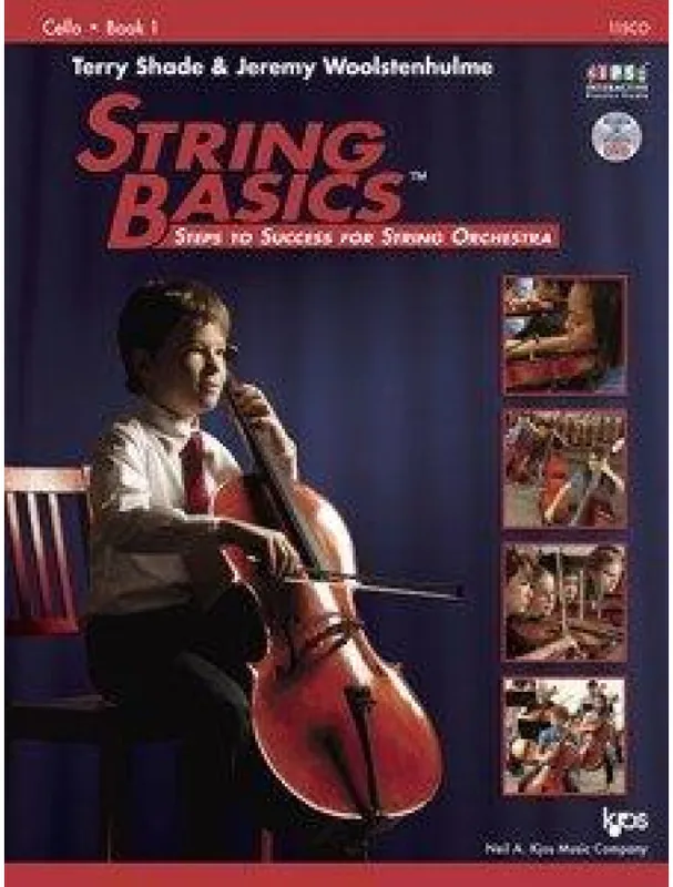 Akční Cena Terry Shade/Jeremy Woolstenhulme String Basics - Book 1 Cello (noty na violoncello)