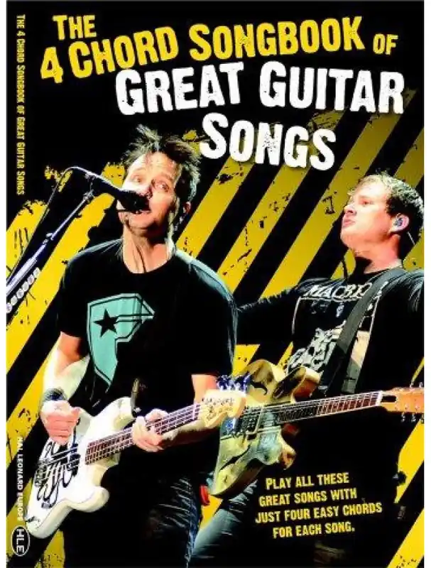 Ihned K Objednání The 4 Chord Songbook Of Great Guitar Songs (akordy na kytaru, texty písní)