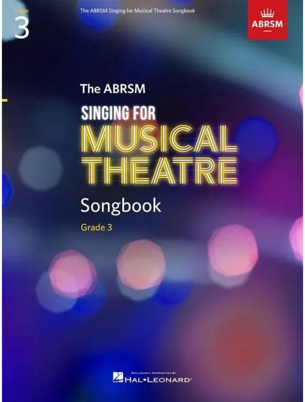 The ABRSM Singing for Musical Theatre Songbook Grade 3 (noty na zpěv) Levný