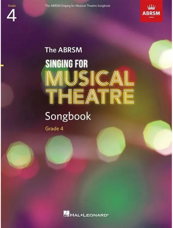 Akce The ABRSM Singing for Musical Theatre Songbook Grade 4 (noty na zpěv)