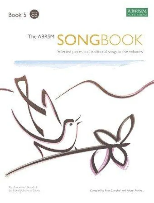 The ABRSM Songbook - Book 5 (noty na zpěv, klavír) (+audio) Sleva