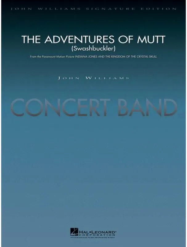 Nízká Cena The Adventures of Mutt from Indiana Jones & The Kingdom of the Crystal Skull (noty pro koncertní orchestr, party, partitura)