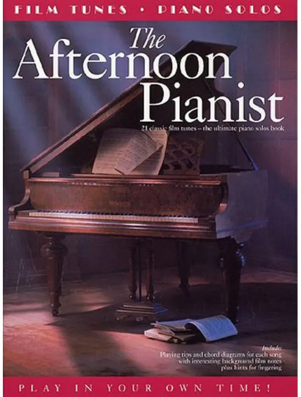 Pouze Dnes The Afternoon Pianist Film Tunes (noty, sólo klavír, vokál & kytara, akordy)