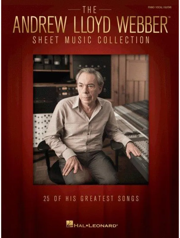 The Andrew Lloyd Webber Sheet Music Collection 25 Of His Greatest Songs (noty na klavír, zpěv, akordy na kytaru) Výprodej