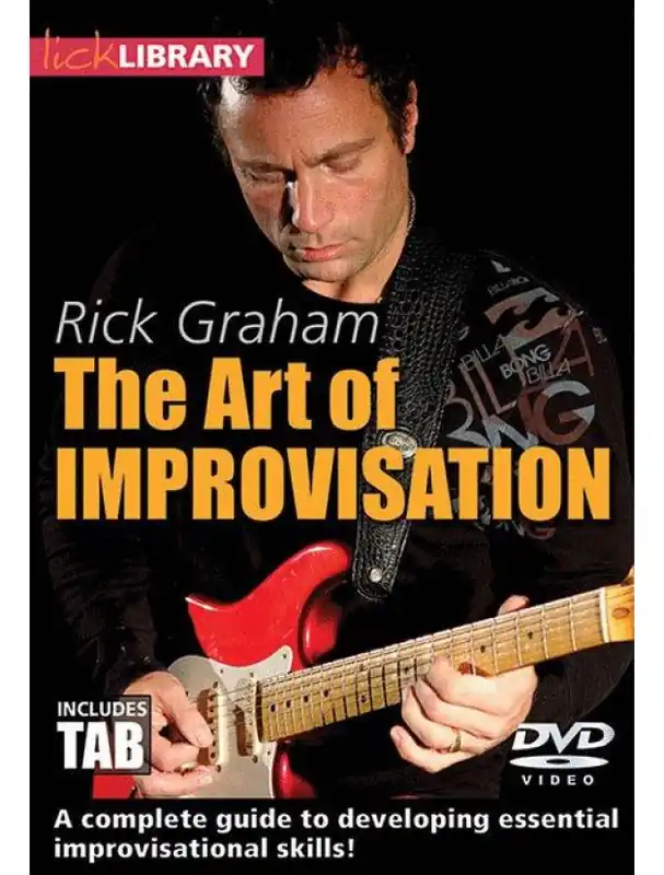Levný The Art Of Improvisation By Rick Graham (video škola hry na kytaru)