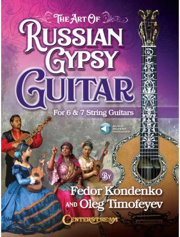 The Art Of Russian Gypsy Guitar (noty, tabulatury na kytaru)(+audio) Přímo Od Výrobce