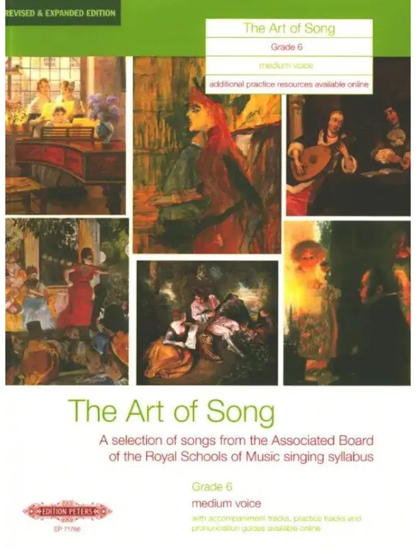 The Art of Song Grade 6 - Medium Voice (noty na klavír, zpěv) Nejlepší Volba